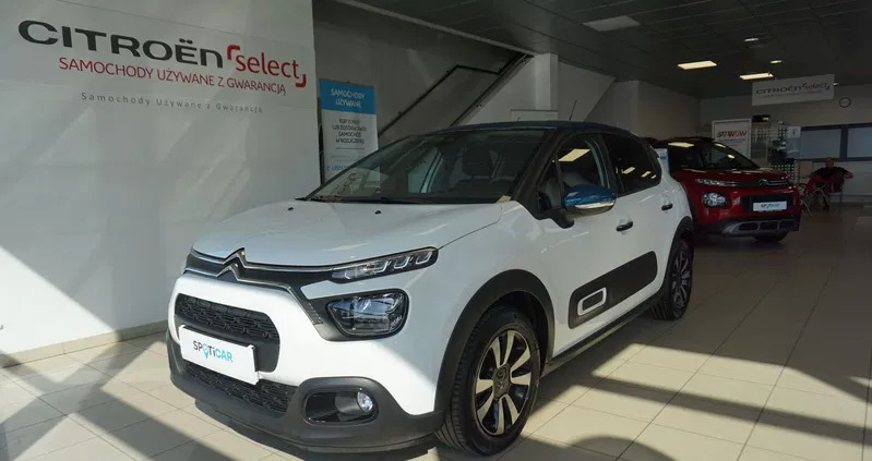 samochody osobowe Citroen C3 cena 69900 przebieg: 9250, rok produkcji 2023 z Ślesin